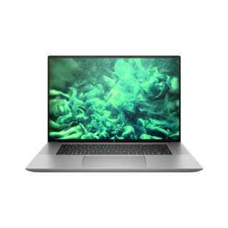 HP ZBook Studio 16 G10 open on a white background